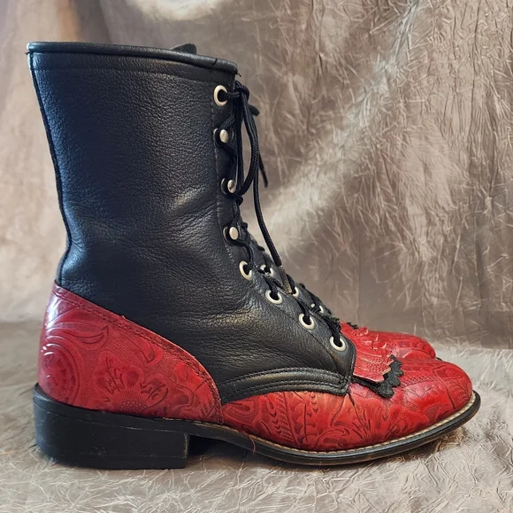 LAREDO ROPER BOOTS SZ 7 - Picture 16 of 16